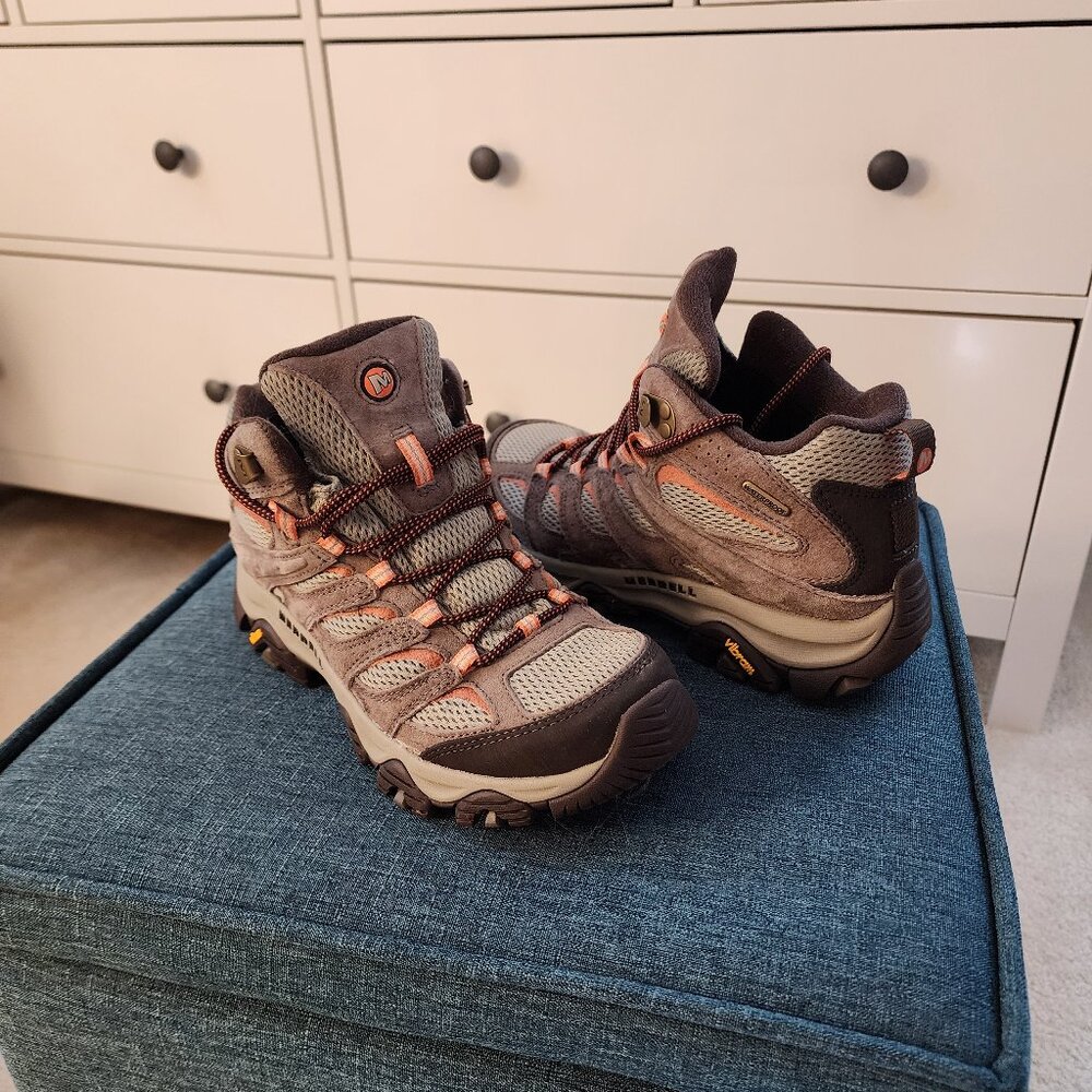 Women's Moab 3 Mid Waterproof Merrell Size 7.5